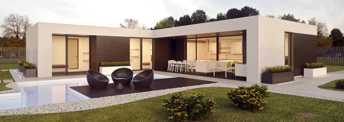 casa con domotica - smart house