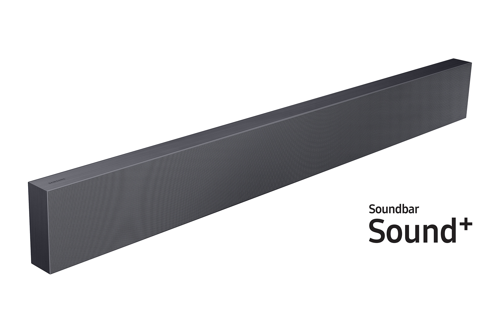 Un dispositivo Samsung con il logo Sound+