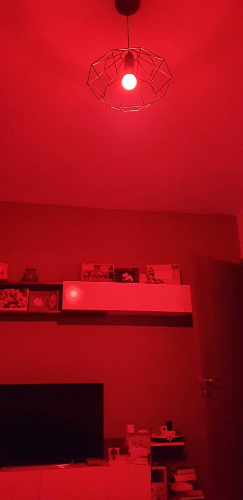 Kit Alexa Avidsen - lampadina rgb - rosso