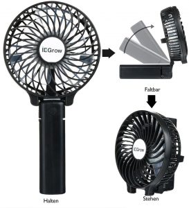 Ventilatore da tavolo iEGrow