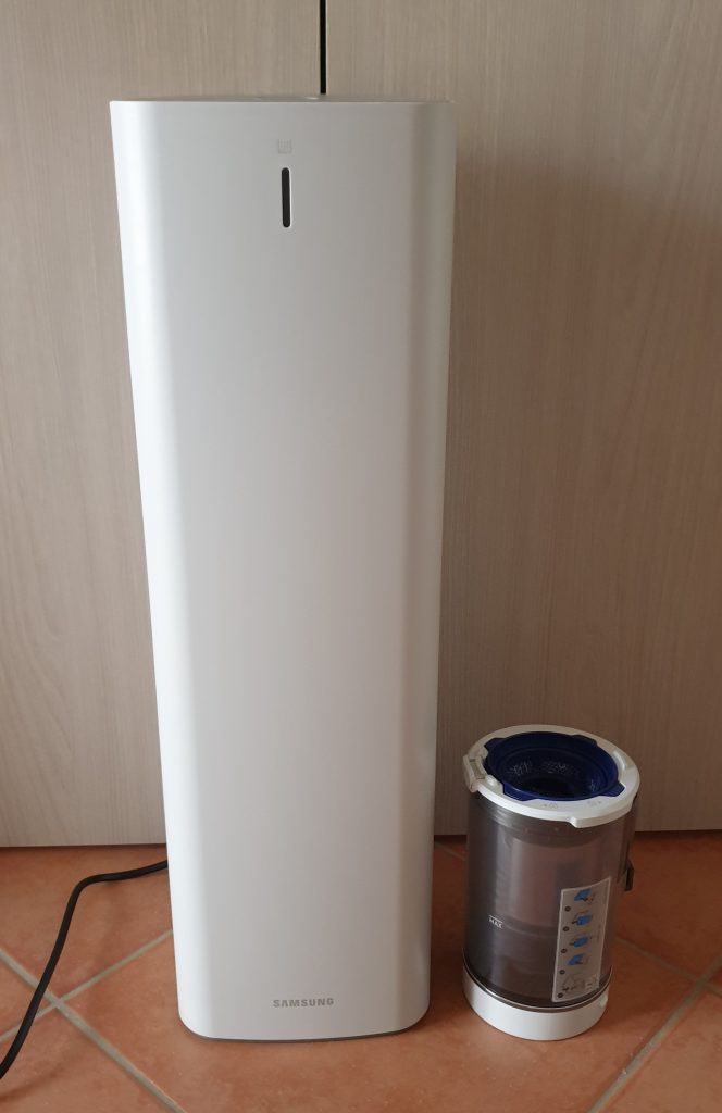 samsung clean station con serbatoio aggiuntivo