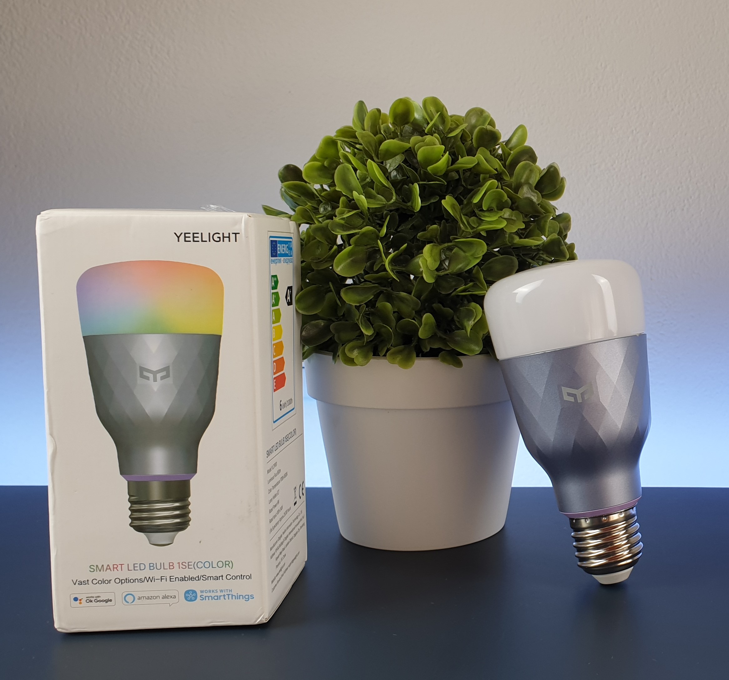 lampadina smart xiaomi yeelight 1se - confezione