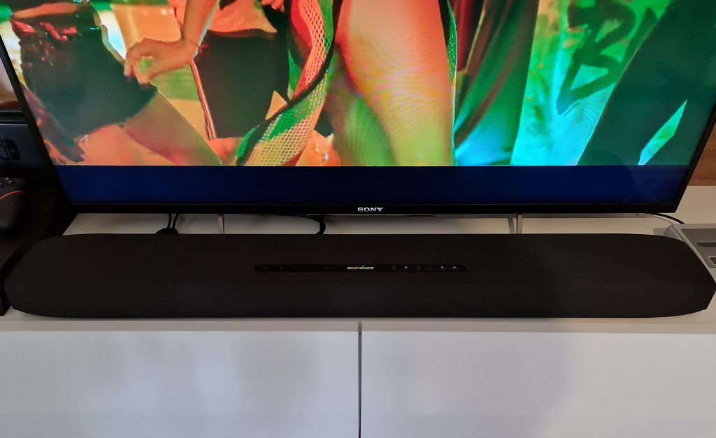 Soundcore Infini Pro collegata a TV