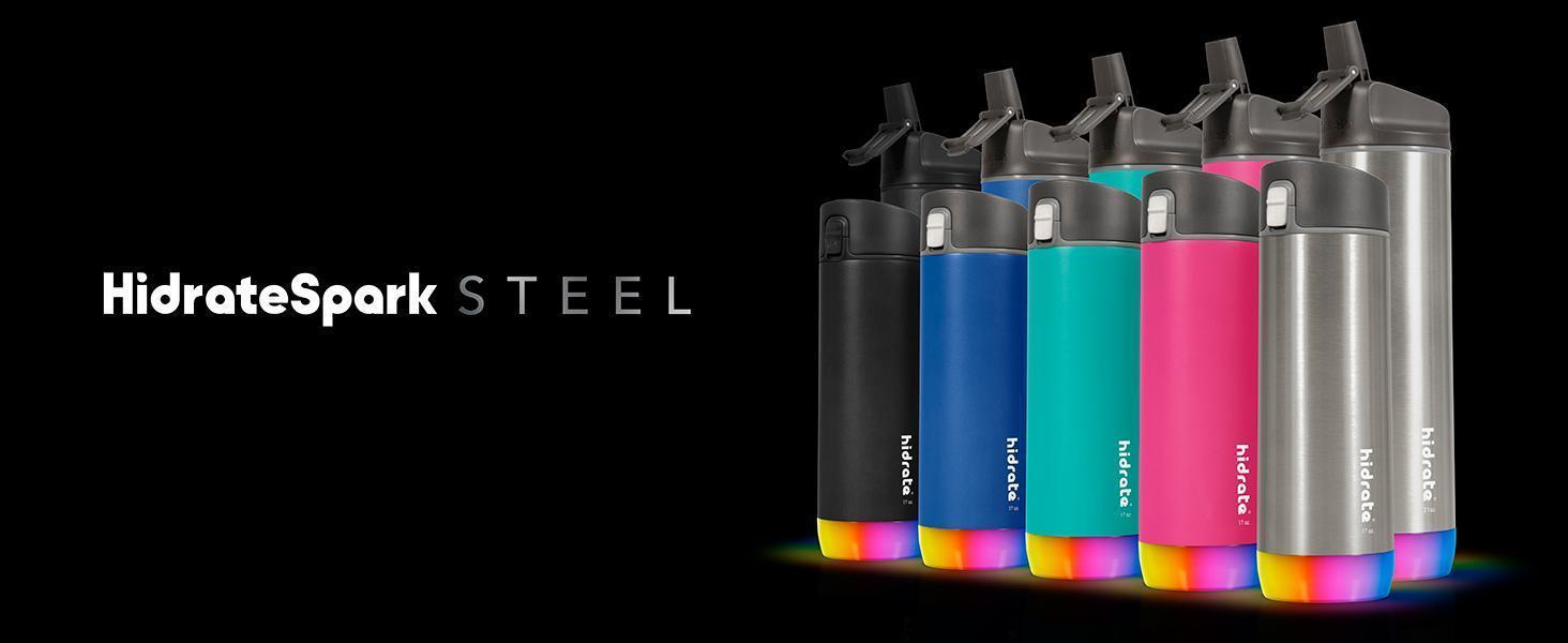 Hidrate Spark Steel bottiglia intelligente per bere di più