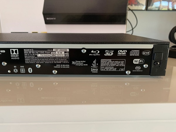 Connettività Sony UBP X800M2 Connettività Sony UBP X800M2