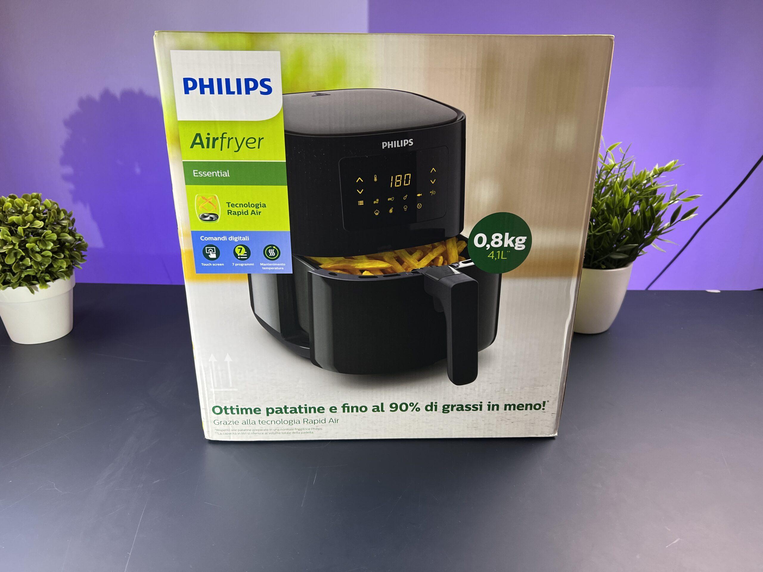 Philips AirFryer Essential HD9252:90 -friggitrice ad aria - scatola confezione