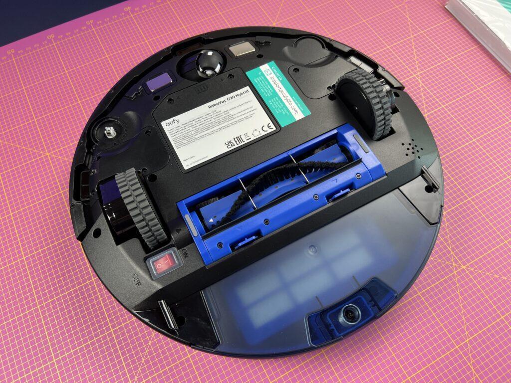 robot aspirapolvere RoboVac G20 Hybrid lato interno