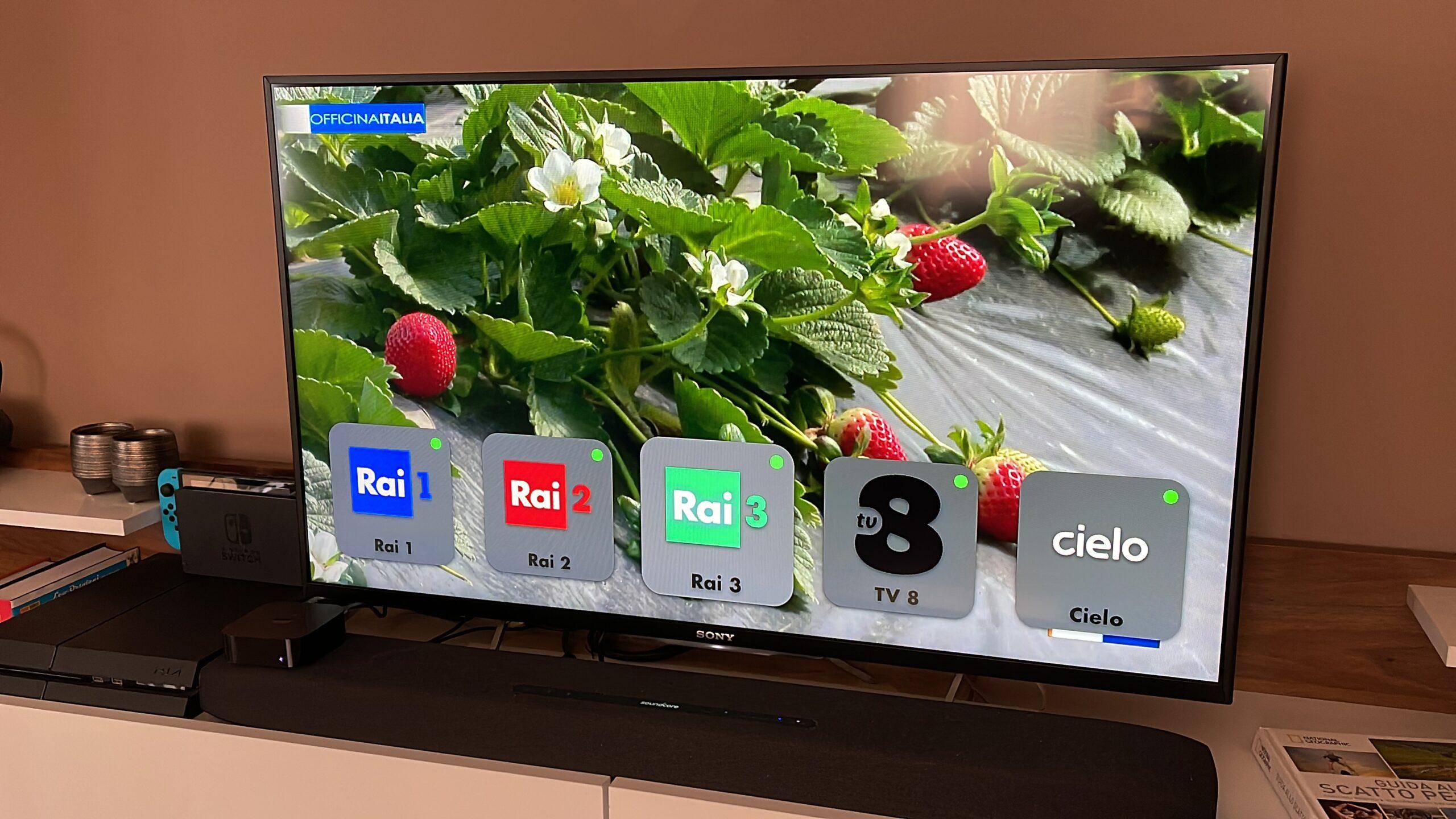 Recensione Apple TV 4K 2022 - usare il digitale terrestre