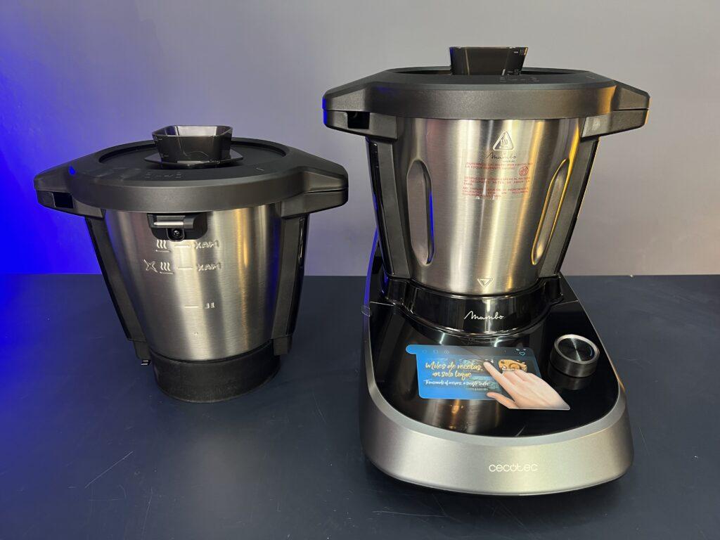 Cecotec Mambo Touch - robot da cucina - design e costruzione caraffe