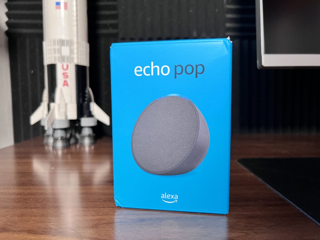 Recensione Amazon Echo Pop - scatola