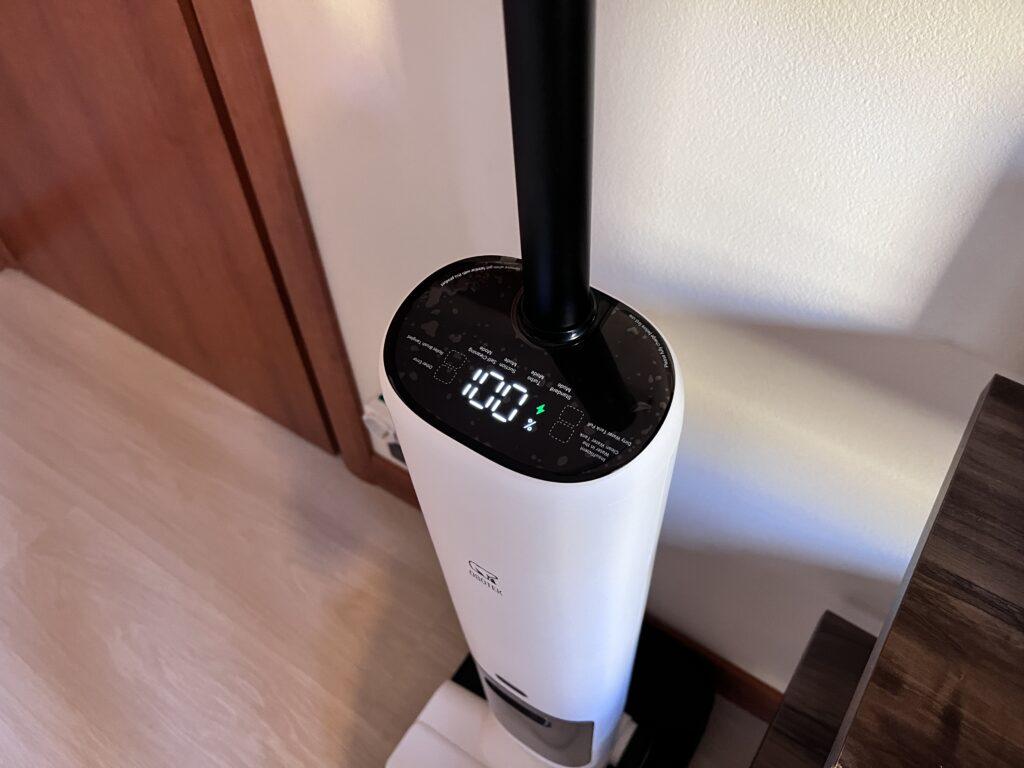 Recensione lavapavimenti Osotek H200 Lite - schermo