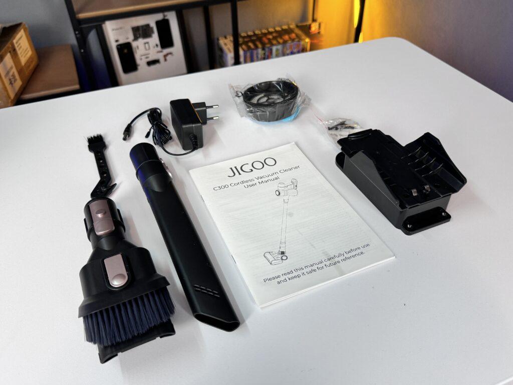 aspirapolvere jigoo c300 - accessori