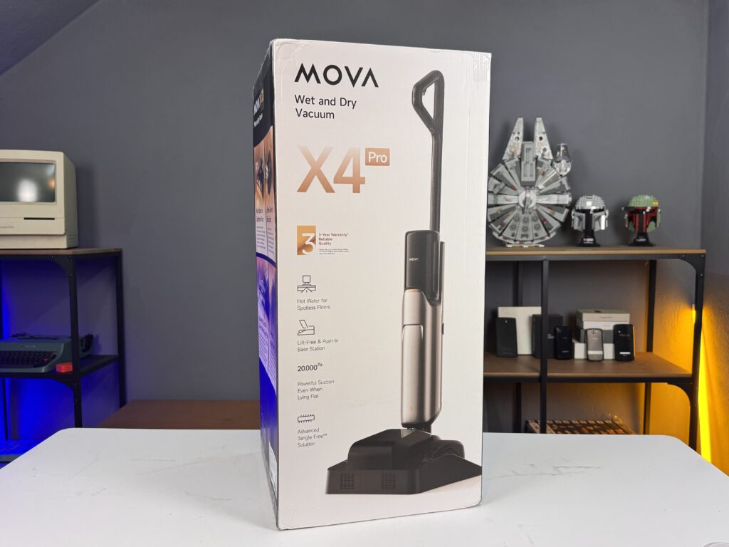 LAVAPAVIMENTI MOVA X4 Pro - confezione