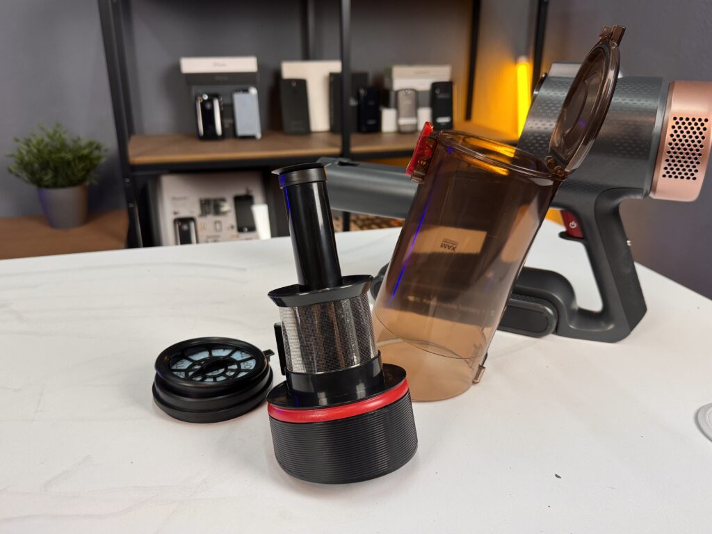 recensione proscenic p11 ultra - filtri e serbatoio per la polvere