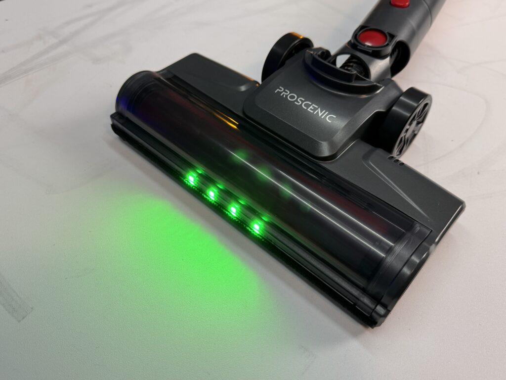 recensione proscenic p11 ultra - led verdi
