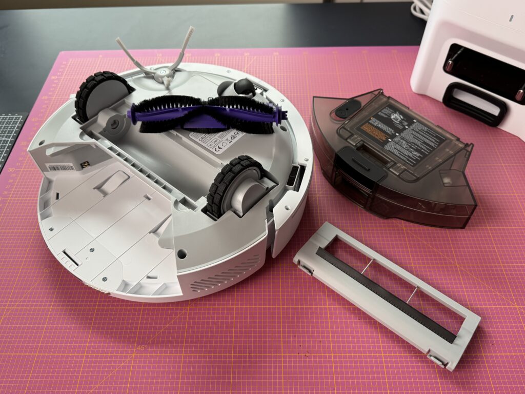 Narwal Freo S componenti interni e spazzole