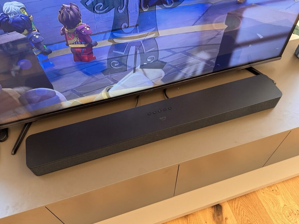 design della Amazon Fire TV Soundbar Plus