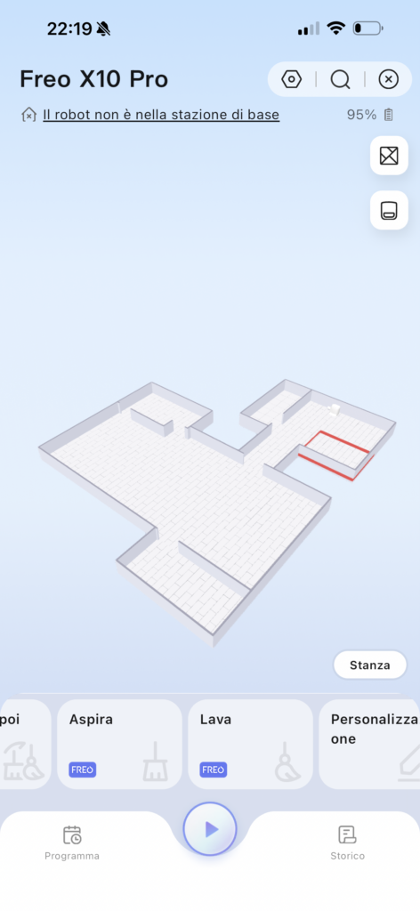 Recensione NARWAL Freo X10 Pro - app 2