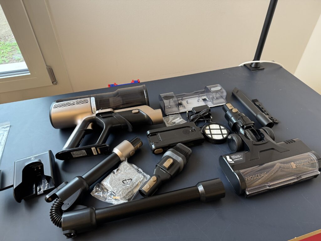 aspirapolvere proscenic p20 - accessori