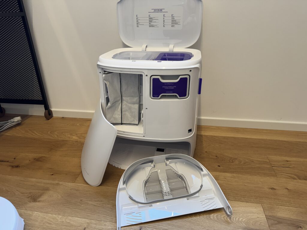 Narwal Freo Z10 Pro componenti della base