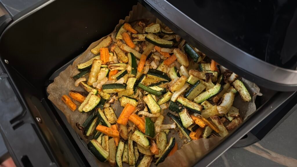 Cecotec Cecofry&Grill DuoHeat 8000 cottura verdure