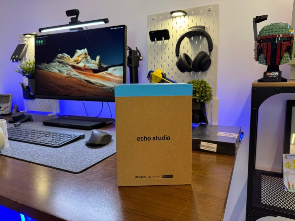 recensione amazon echo studio 2026 - confezione