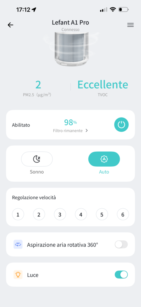 Lefant A1 Pro - app 2