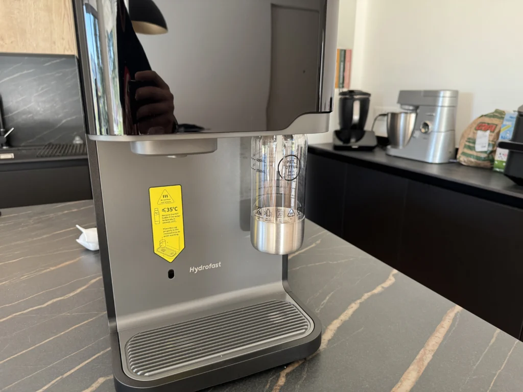 Hydrofast C300 purificatore acqua - bottiglia acqua frizzante