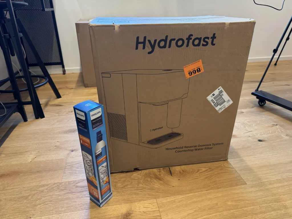 Hydrofast C300 purificatore acqua - confezione