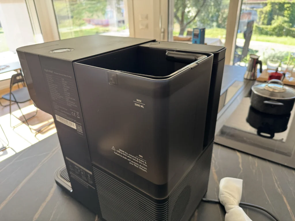 Hydrofast C300 purificatore acqua - serbatoio